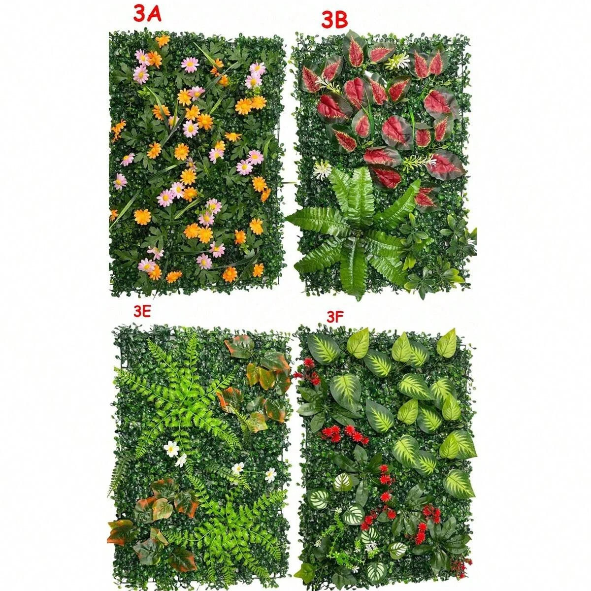 Dekorative Kunstgras-Wandpanels