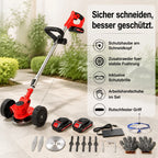 Der 21V Akku-Rasentrimmer