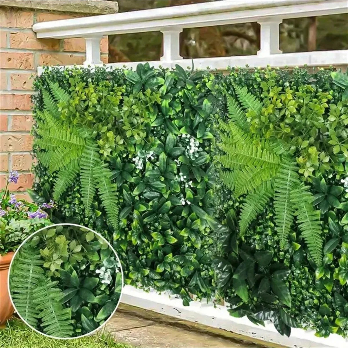 Dekorative Kunstgras-Wandpanels
