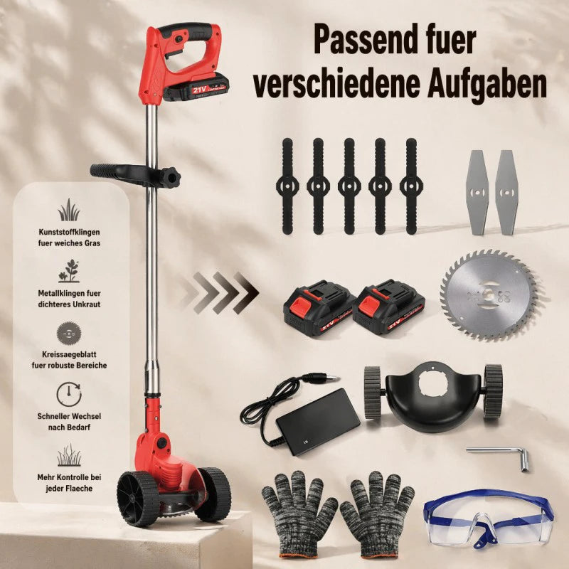 Der 21V Akku-Rasentrimmer