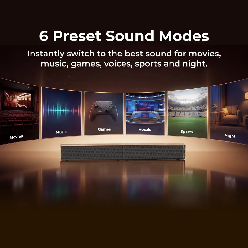 ULTIMEA 240W 2.1ch Soundbar