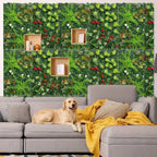Dekorative Kunstgras-Wandpanels