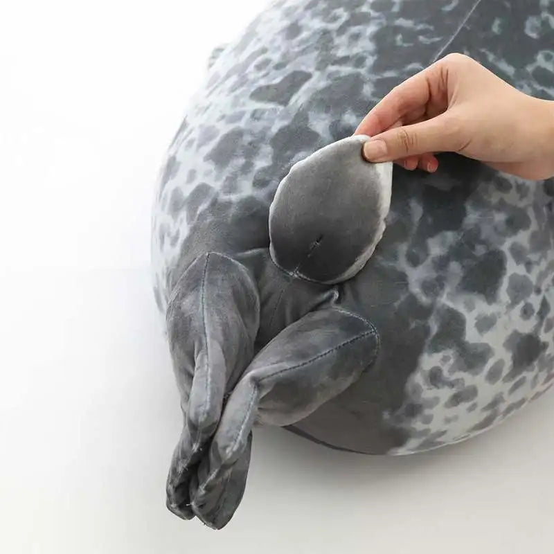 Süßes Blob-Seehund-Kissen