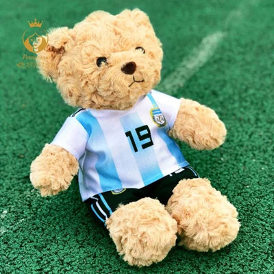 Plüsch-Fußballspieler