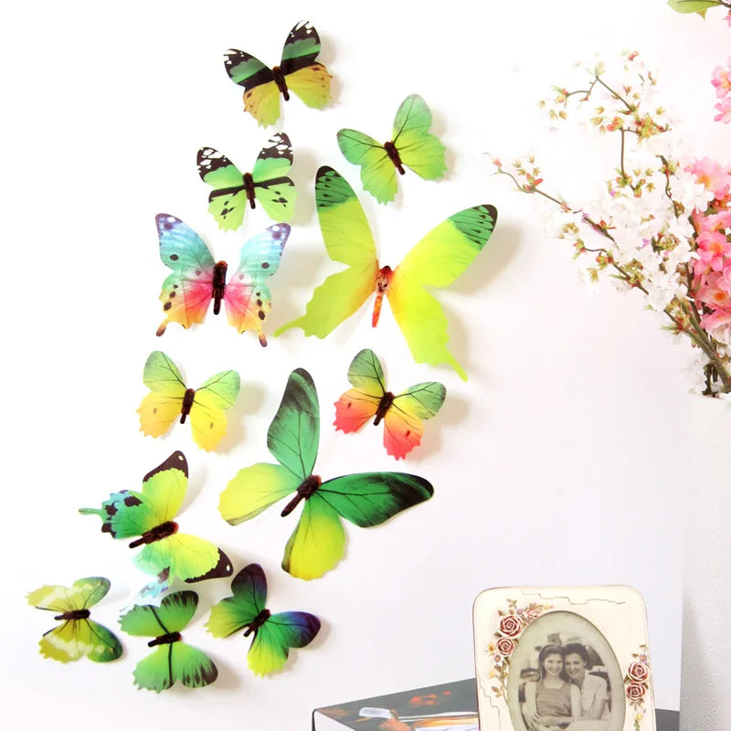 3D Schmetterlings-Wandstickern