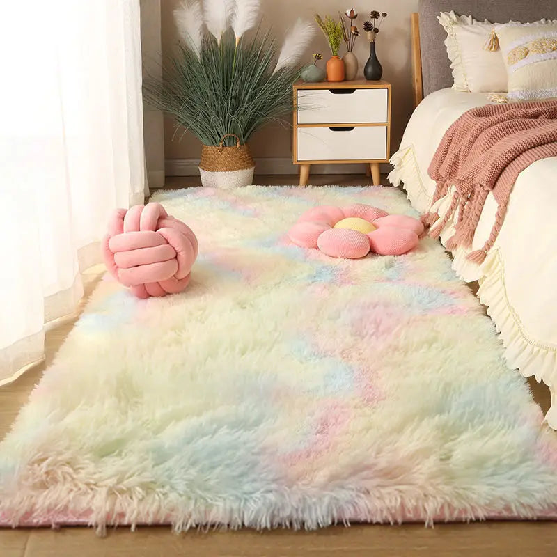 Weiches, flauschiges Teppich
