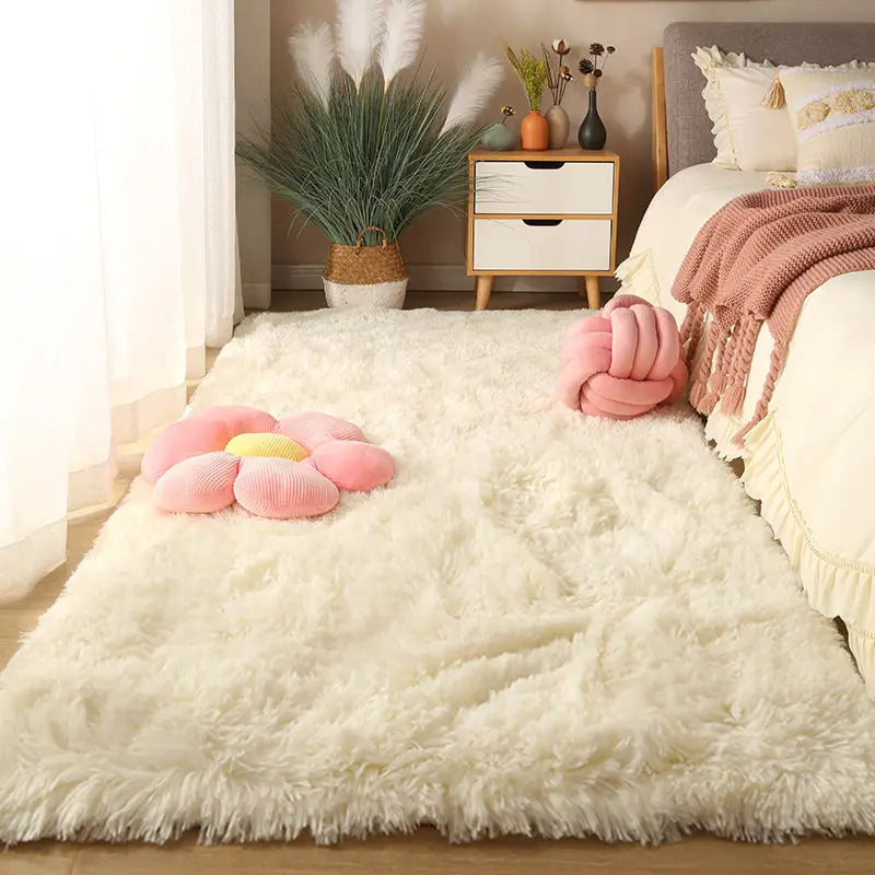 Weiches, flauschiges Teppich