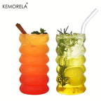 500ml Wellenform-Trinkgläser