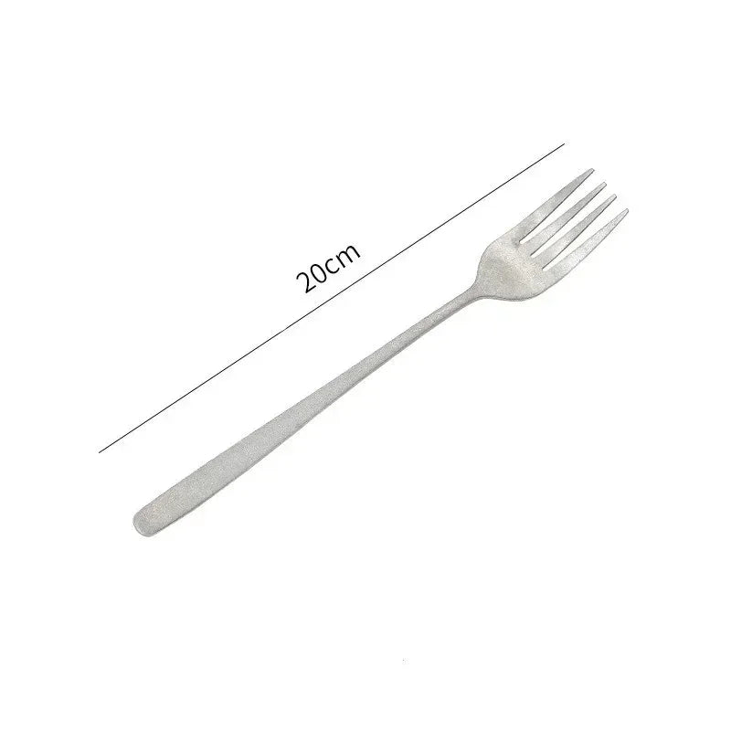 Elegante Edelstahl-Dessertteller