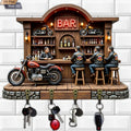 Stilvolle Motorrad-Schlüsselablage