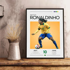 Modernes Fußball-Poster
