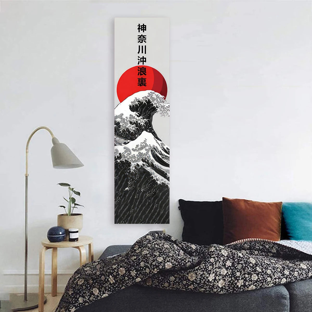 Japanische Wandtapestry mit klassischem Motiv