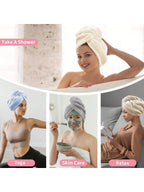 Weiches Haar-Handtuch