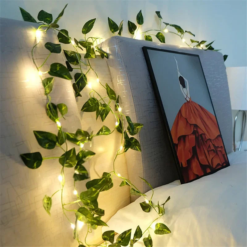 Künstliche Blatt-Lichterkette