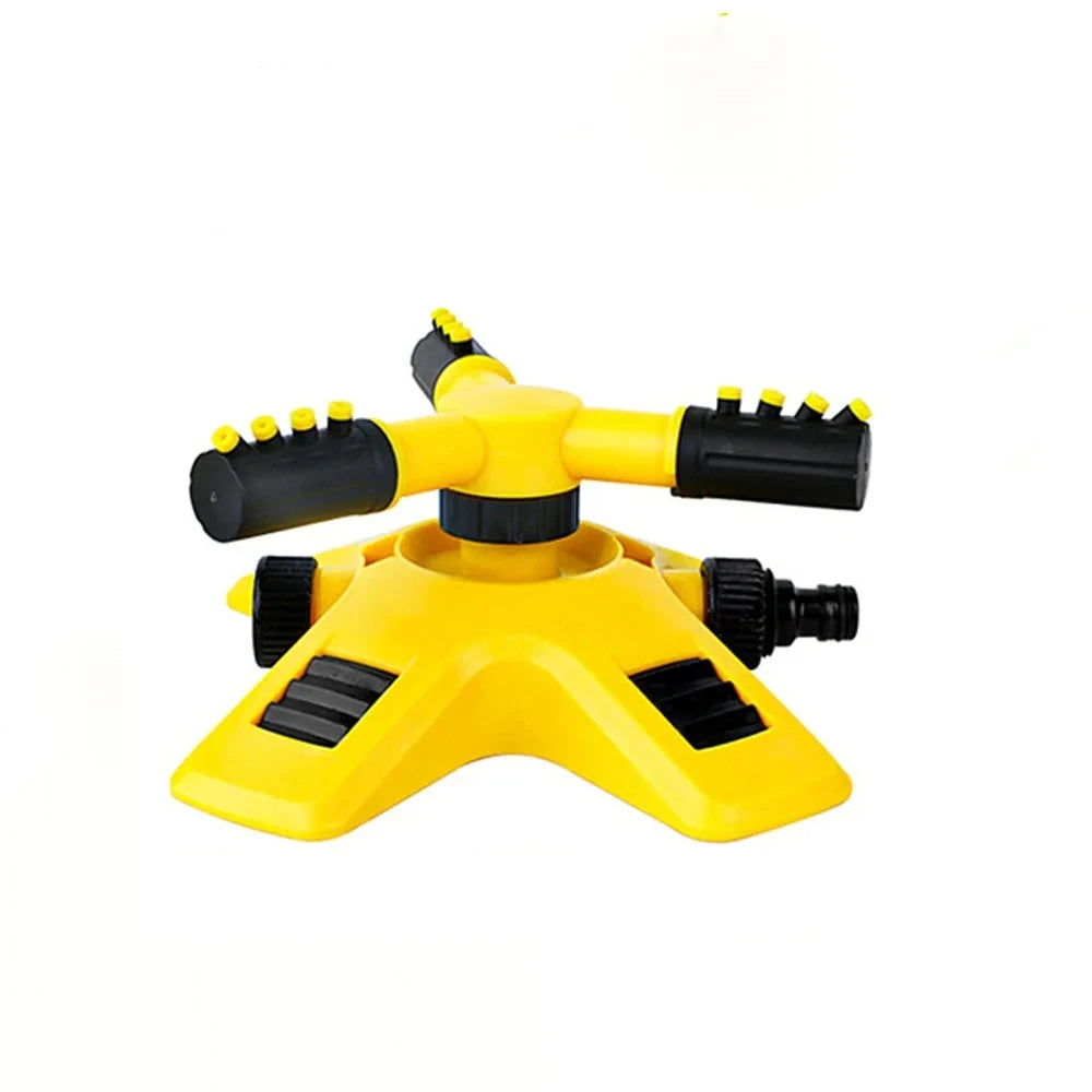 3-Arm Adjustable 360° Auto-Rotating Sprinkler System