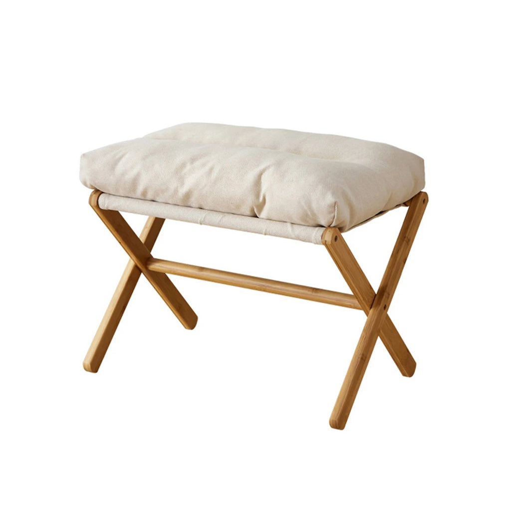 Moderner Holzhocker