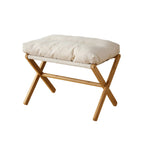 Moderner Holzhocker
