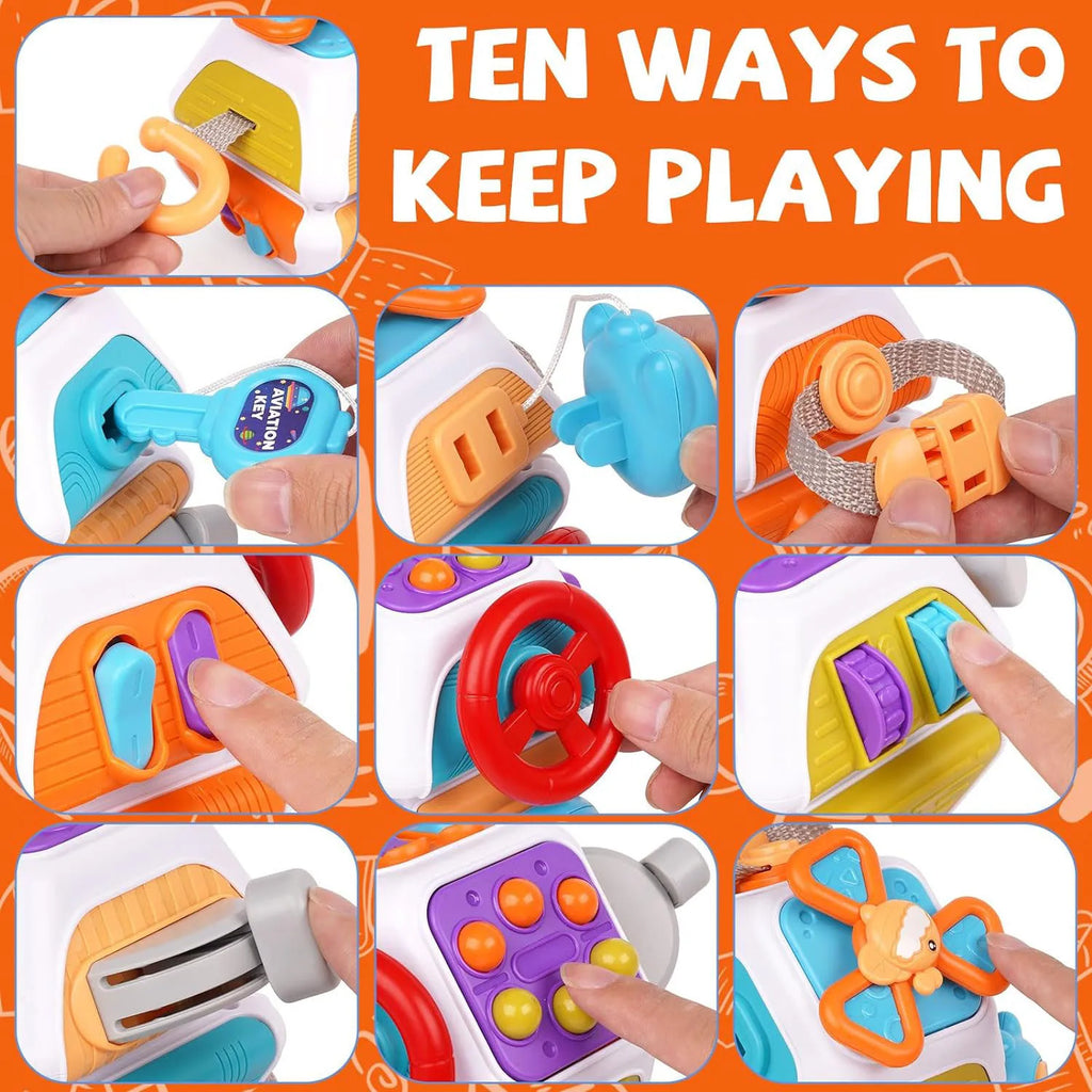 Baby Busy Board Cube