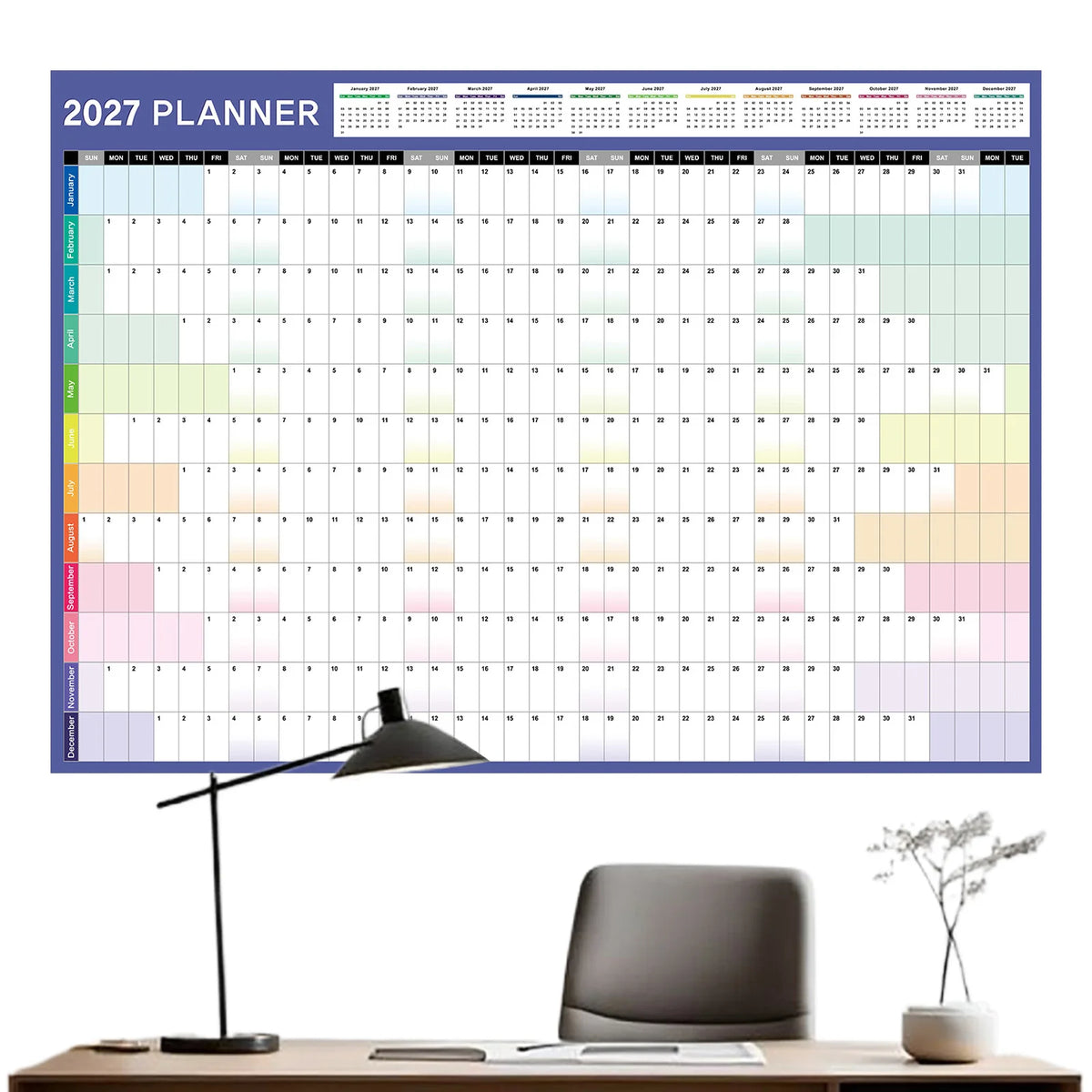 Wandkalender / Monatsplaner