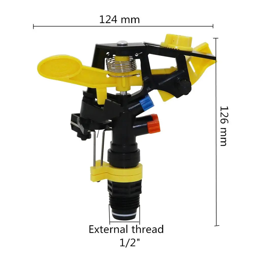 Verstellbarer Spike-Rocker Impact-Sprinkler