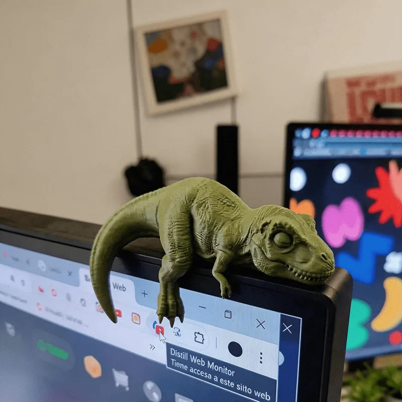 Süße 3D-gedruckte T-Rex-Figürchen