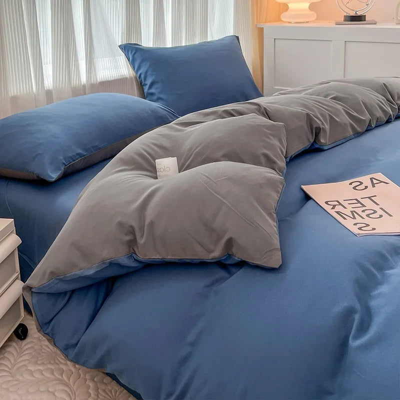 Parure de lit luxueuse 4 pièces