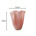 Orange Pink Gradient Glases Vase