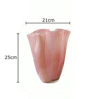 Orange Pink Gradient Glases Vase