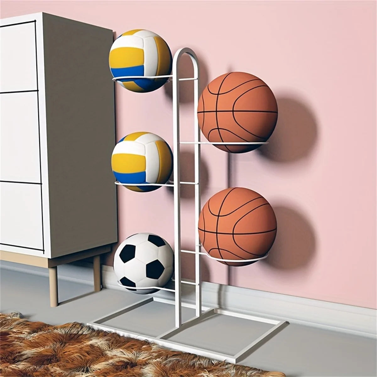 Praktischer Ballständer
