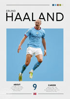 Modernes Fußball-Poster