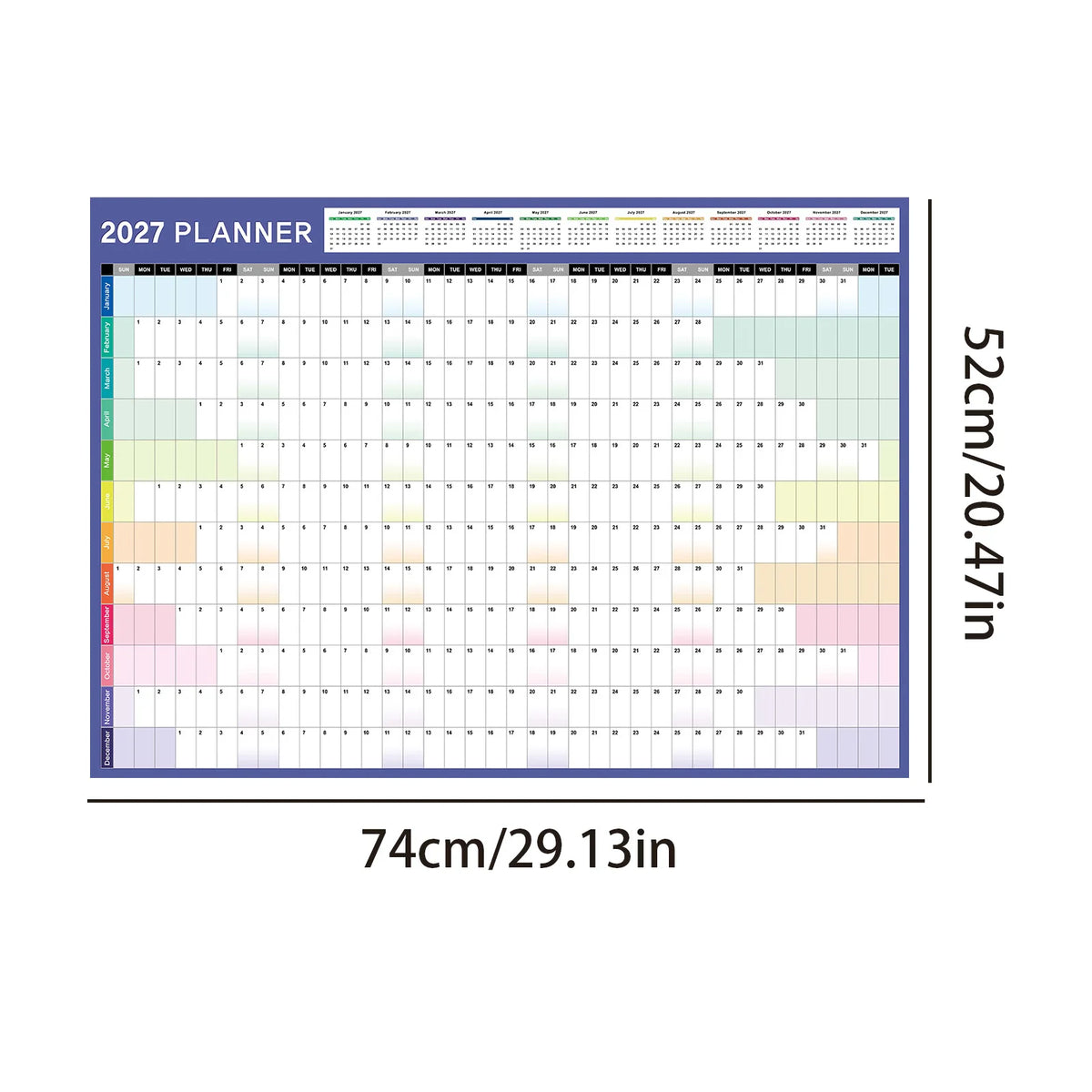 Wandkalender / Monatsplaner