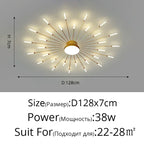 Elegante LED-Deckenleuchte