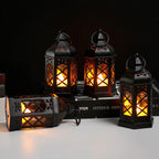LED-Windlicht mit authentischem Kerzenschein