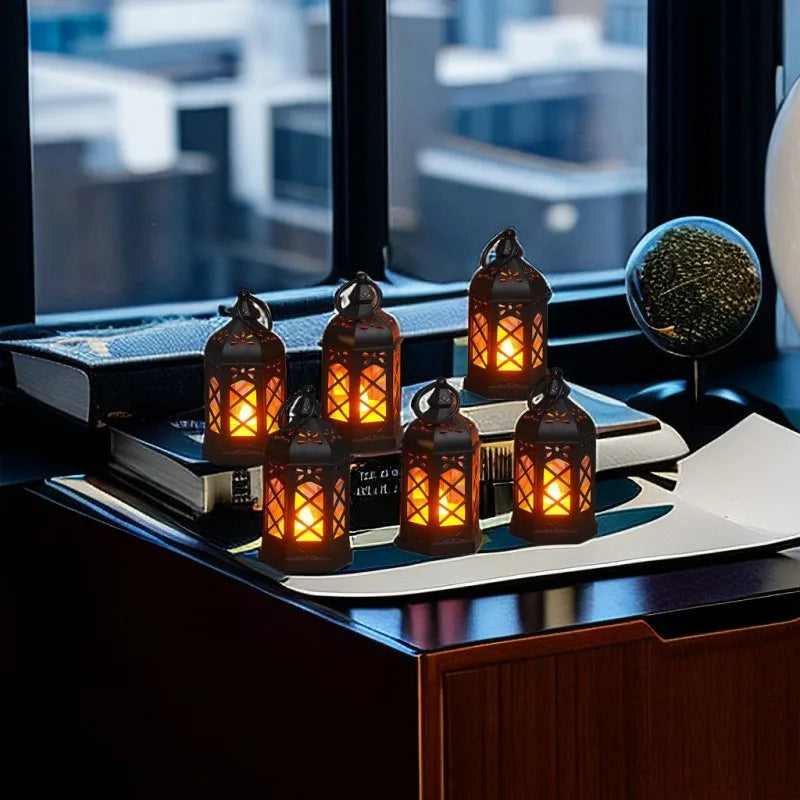 LED-Windlicht mit authentischem Kerzenschein