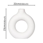 Moderne Donut-Vase