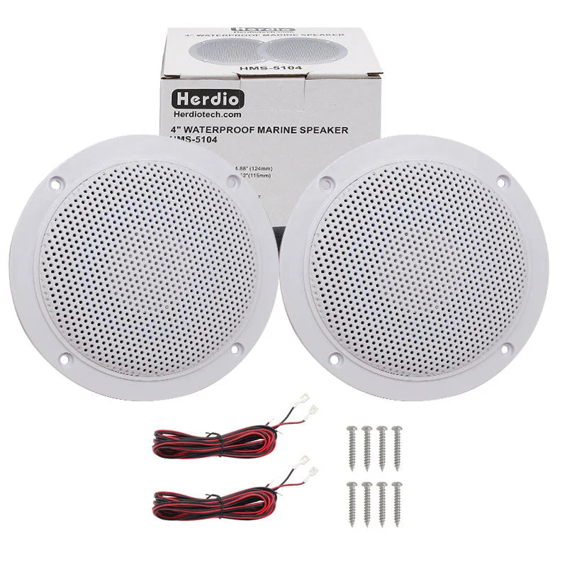 Herdio 4" Wasserdichte Marine-Deckenspprecher