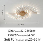 Elegante LED-Deckenleuchte