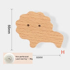 Charmante Holzhaken