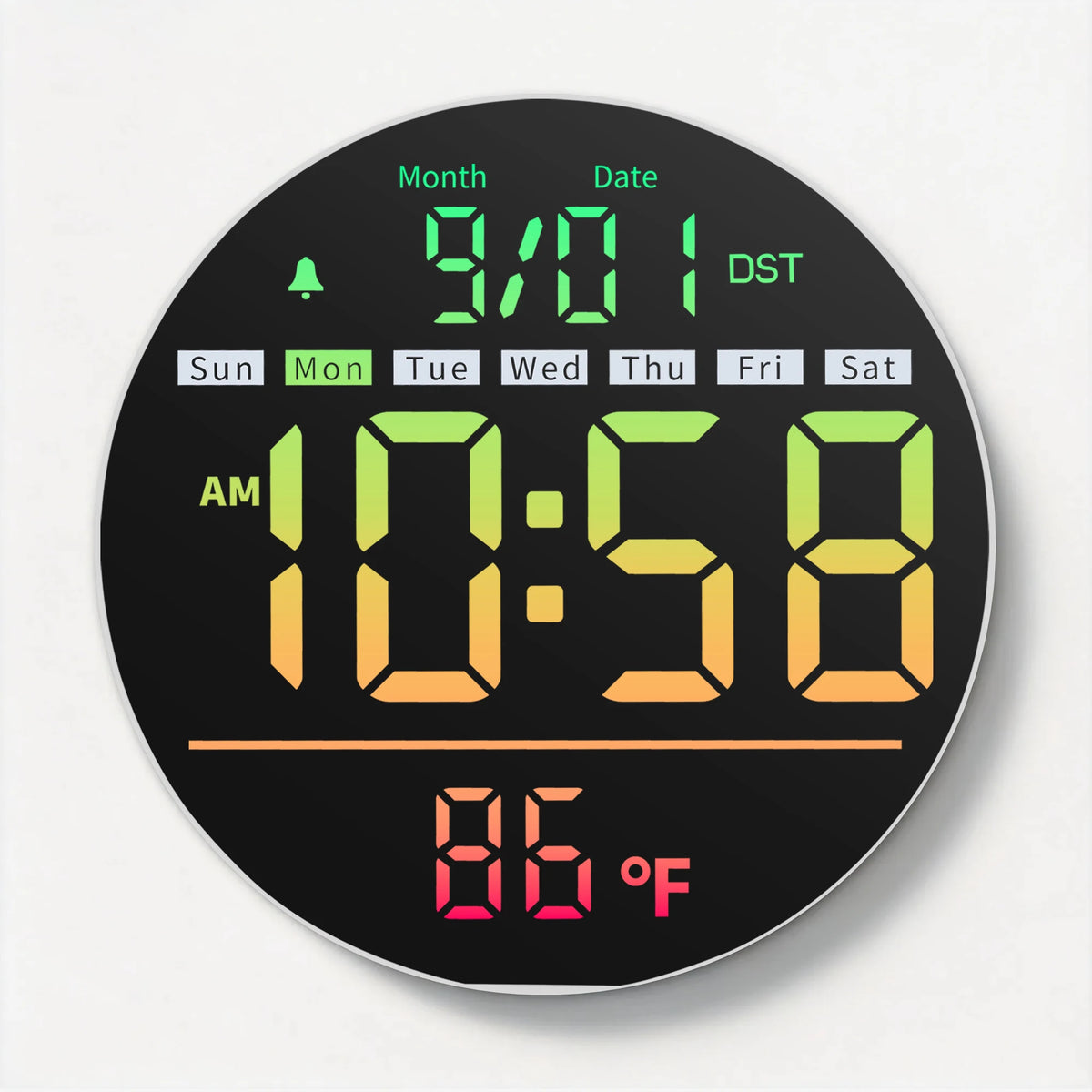 8-Zoll LED-Wanduhr