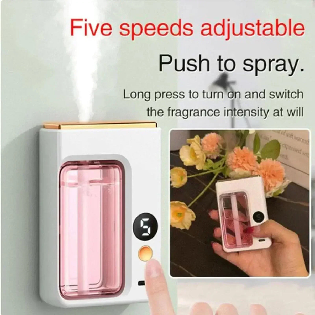 Kabelloser Aroma-Diffuser mit Display