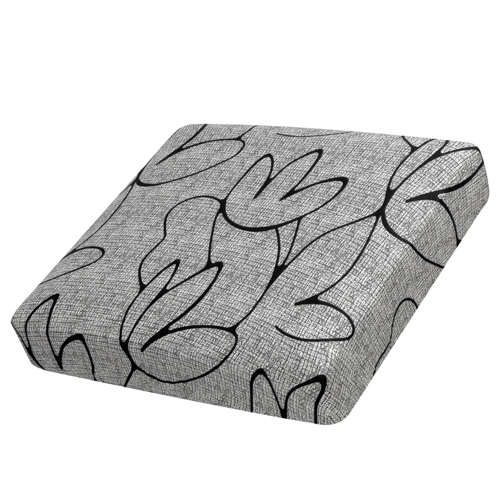 Elastischer Sofabezug mit floralem Design