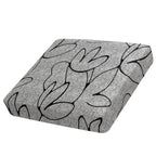 Elastischer Sofabezug mit floralem Design