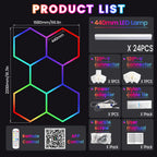 Smart RGB Hexagonal Panels