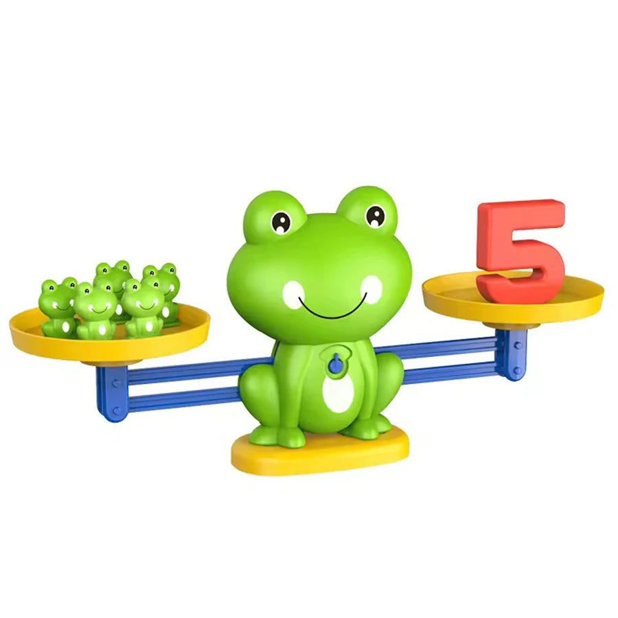 Lernspielzeug Frosch-Waage