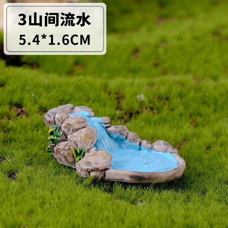 Charmante Miniatur-Brunnenstatue