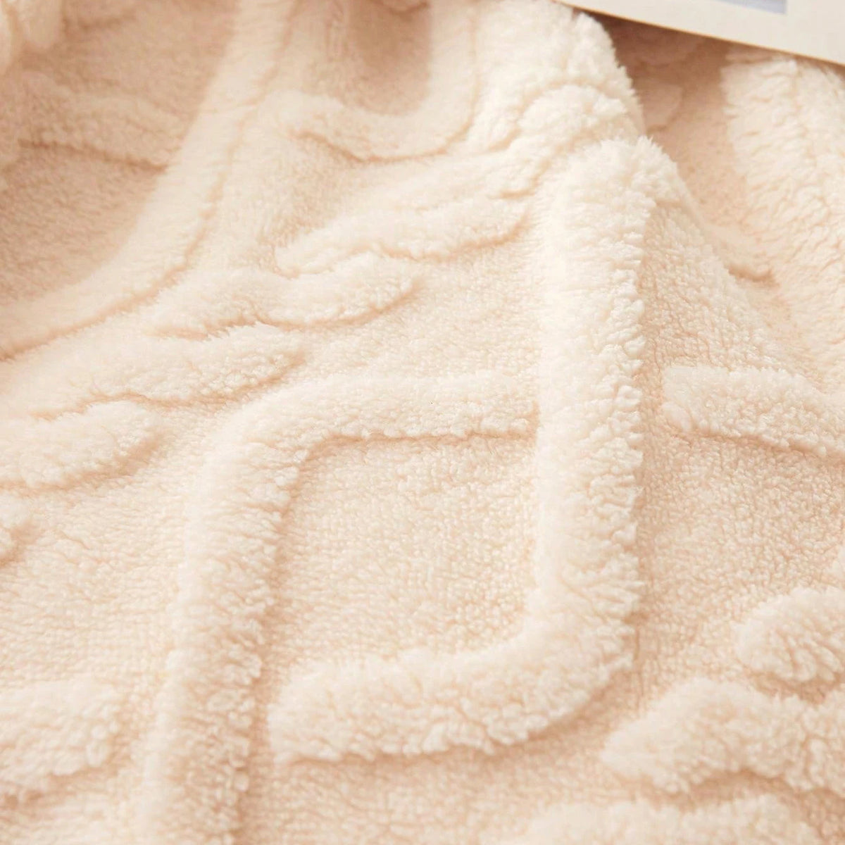 Kuschelweiches Coral Fleece Tagesdecke