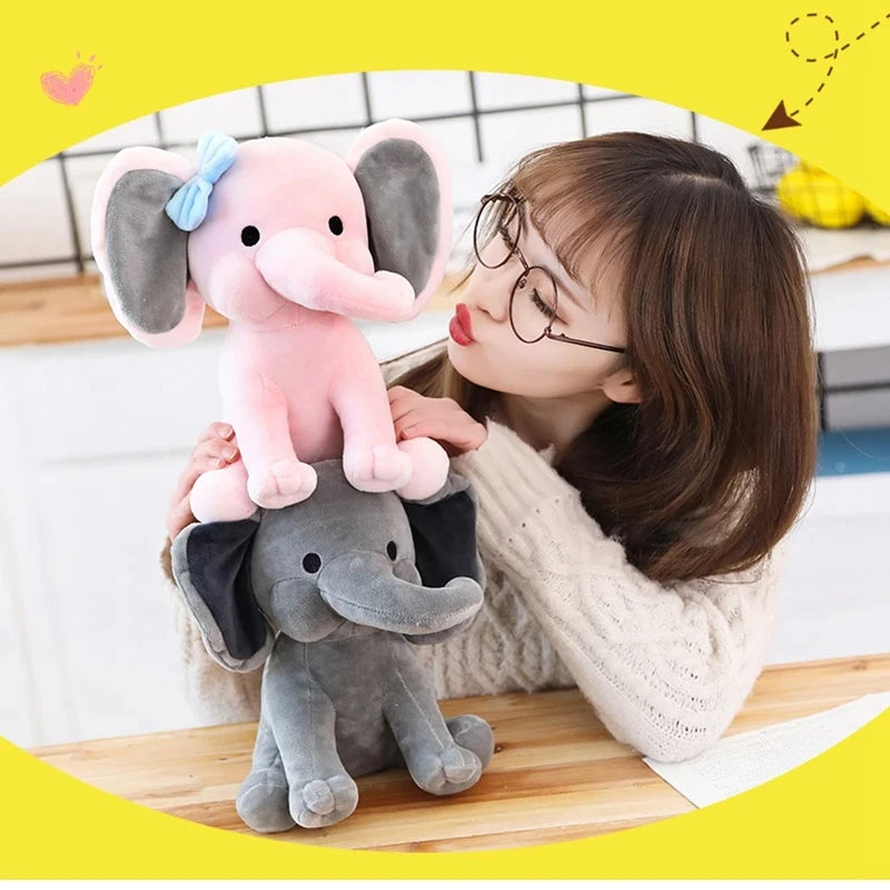 Weiches Plüsch-Elefant Kuscheltier
