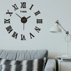 3D Acrylic Wall Clock mit römischen Ziffern
