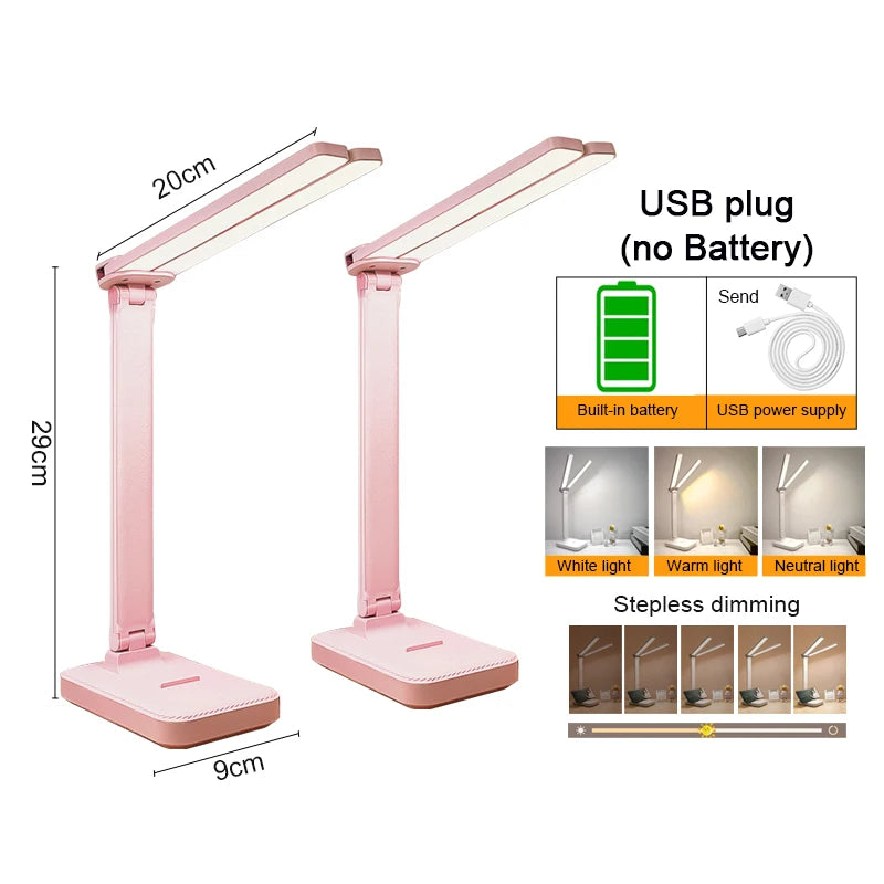 Moderne USB-Schreibtischlampe