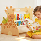 2-stöckiges Bücherregal für Babys